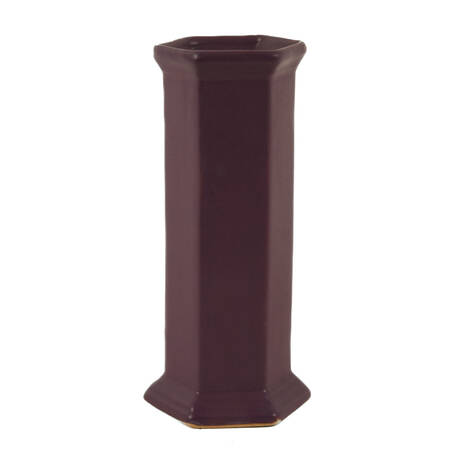 Purple English 1920s Bourne Denby Pottery Vase