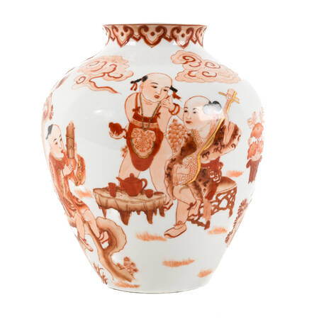 Artist Signed Japanese Kutani Vase