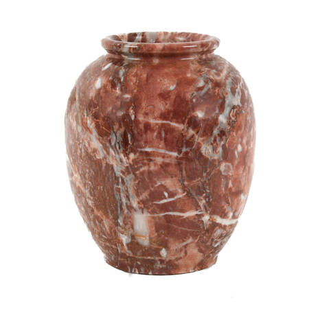 Rouge Marble Vase