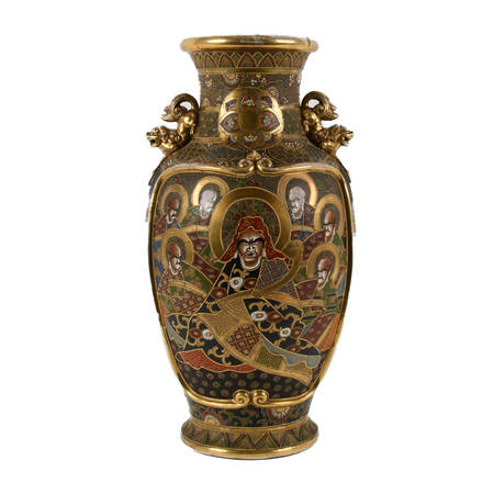 Large Japanese Satsuma Vase