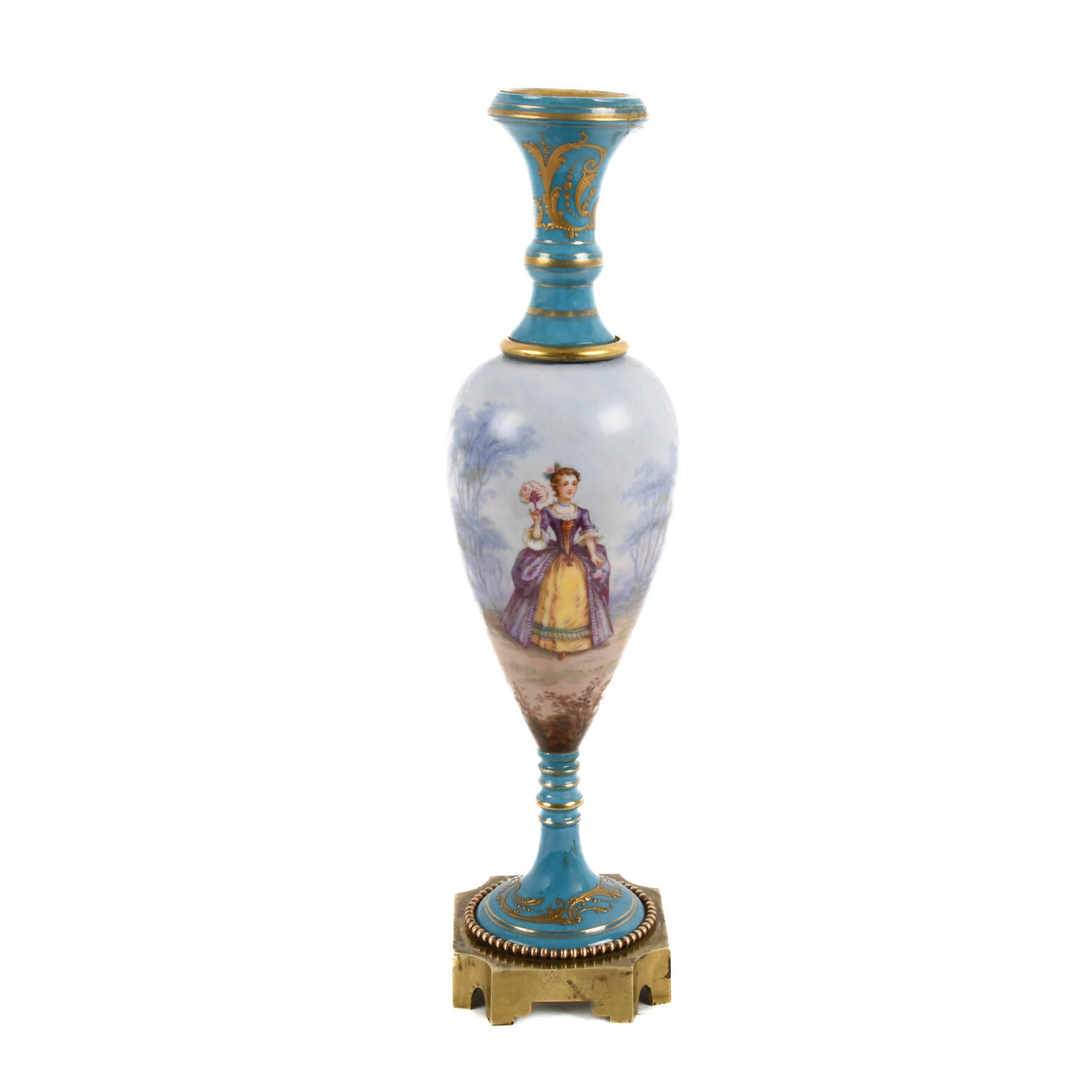 Antique Sèvres-Style Figural Painting Urn