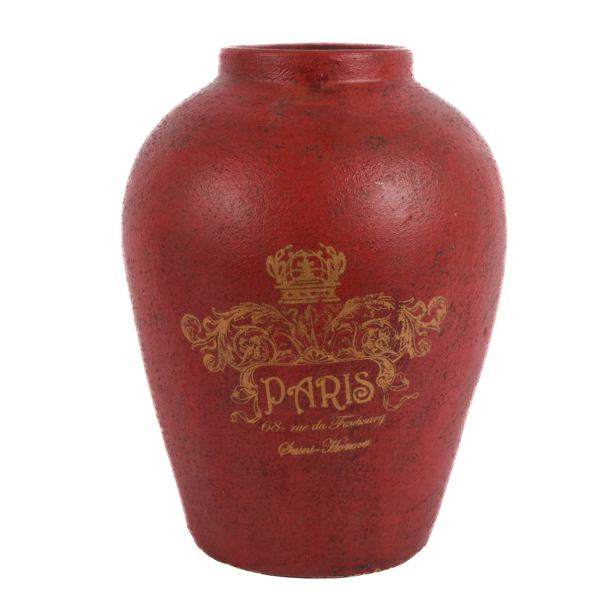 Rustic French Country Paris Design Farmhouse Vase