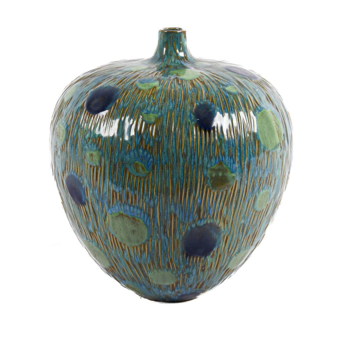 Large Studio Pottery Weed Pot