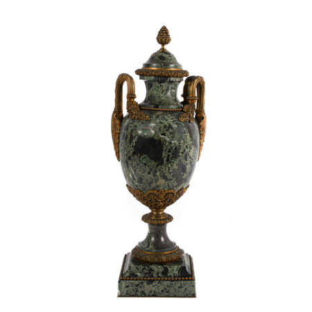Bronze and Marble Urn