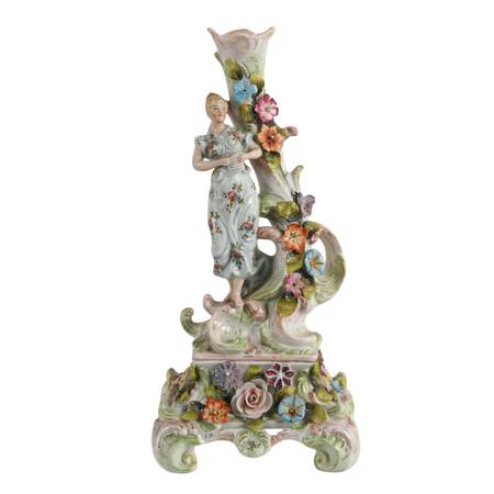 Antique European Porcelain Vase