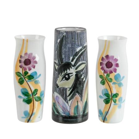 Grouping of Three Vases