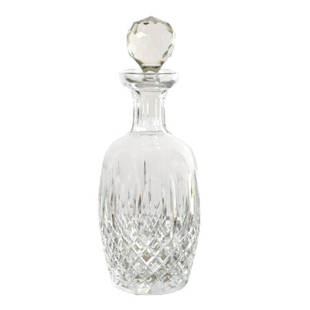 Cut Crystal Liquor Decanter with Prism Stopper