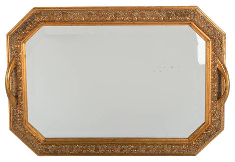 Ornate Italian Gilt Dresser Tray