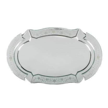 Venetian-Style Glass Vanity Mirror