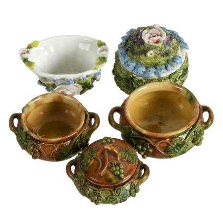Set of Elfinware Porcelain Trinkets