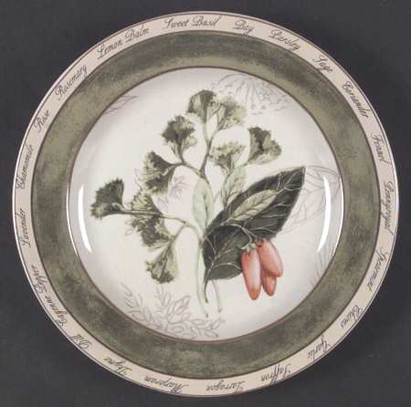 Bouquet Garni Salad/Dessert Plate