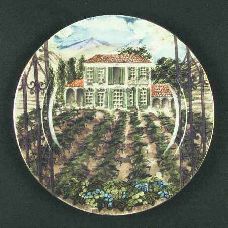Bordeaux Salad Plate