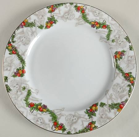 Cherubine 12" Chop Plate (Round Platter)