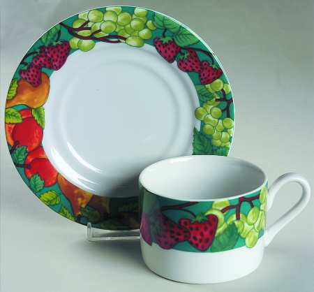 Delicious (4008) Flat Cup & Saucer Set