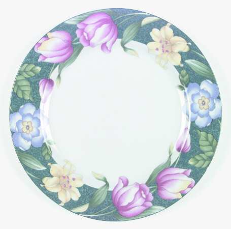 Flower Garden Dinner Plate