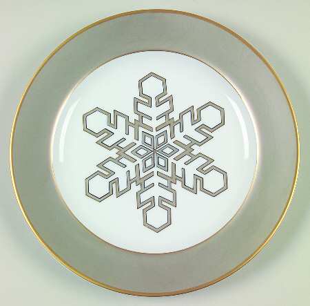 Flurries Salad Plate