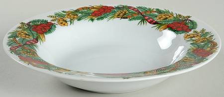 Holiday Heritage Rim Soup Bowl