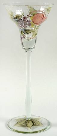 Pompeii Fruit Tall Candlestick