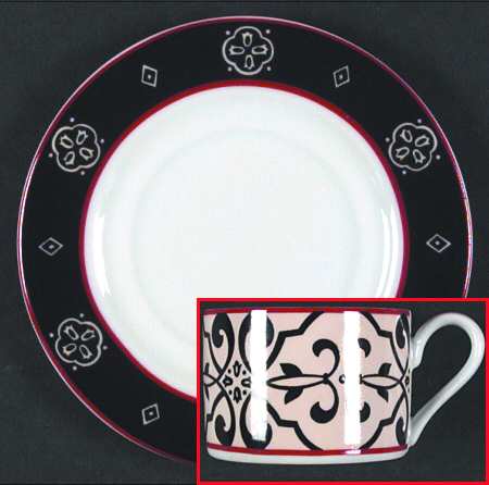 Valencia Flat Cup & Saucer Set