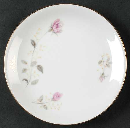 Flamingo Rose Bread & Butter Plate
