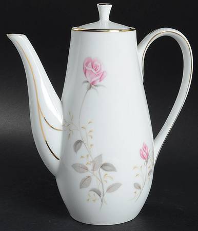 Flamingo Rose Coffee Pot & Lid