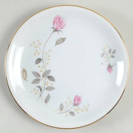 Flamingo Rose Salad Plate