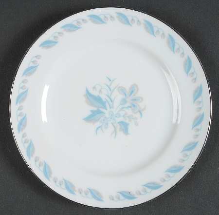Sky Flower Bread & Butter Plate