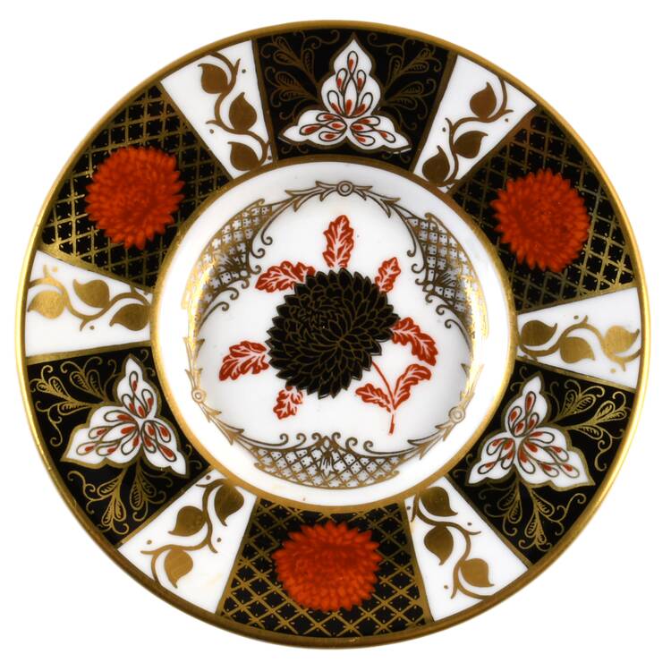 Chrysanthemum Saucer for Demitasse Cup
