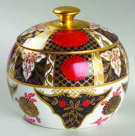 Chrysanthemum Sugar Bowl & Lid