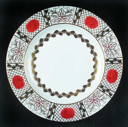 Empress Red Salad Plate