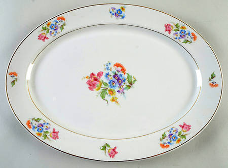 ABE1 16" Oval Serving Platter by Aberdeen