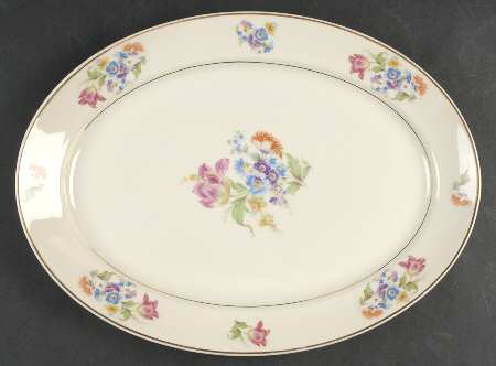 ABE1 14" Oval Serving Platter