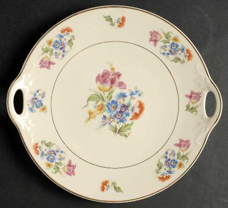 ABE1 Handled Cake Plate