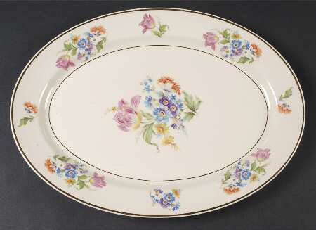 ABE1 12" Oval Serving Platter by Aberdeen