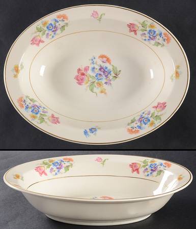 ABE1 9" Oval Vegetable Bowl