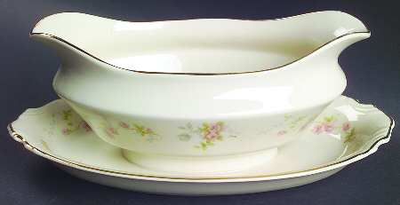 ABE4 Gravy Boat with Attached Underplate