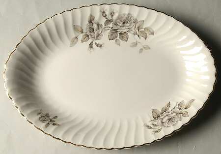 ABE8 14" Oval Serving Platter