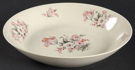 Moss Rose (Smooth Edge, No Trim) Coupe Cereal Bowl