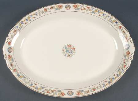 Oriental 16" Oval Serving Platter