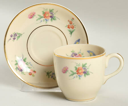 Selma (Smooth) Demitasse Cup & Saucer Set