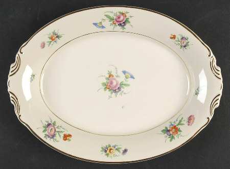 Selma (Smooth) 12" Oval Serving Platter
