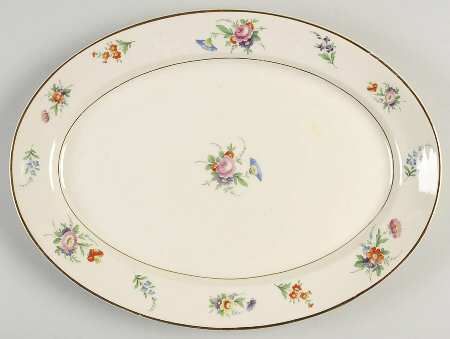 Selma (Smooth) 14" Oval Serving Platter