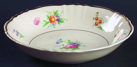 Selma (Scalloped) Fruit/Dessert (Sauce) Bowl
