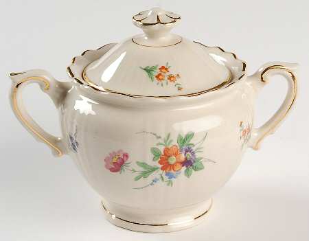 Selma (Scalloped) Sugar Bowl & Lid
