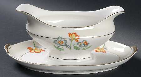 ACC1 Gravy Boat with Attached Underplate