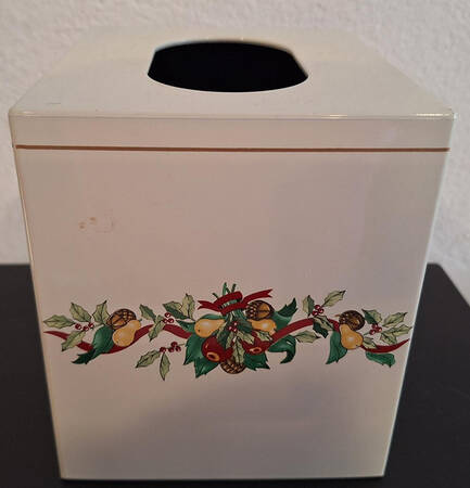 Christmas Bounty Rectangular Tissue Box Cover