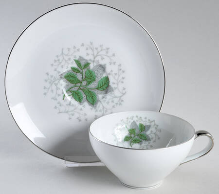 Celeste Flat Cup & Saucer Set