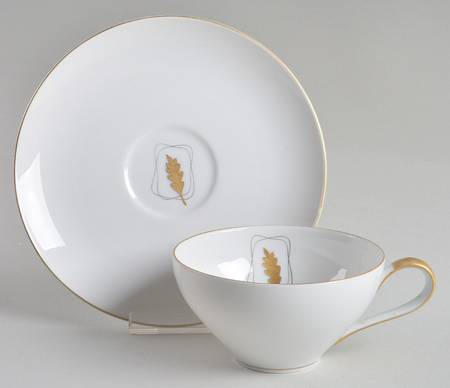 Elite Flat Cup & Saucer Set
