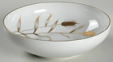 Golden Leaf Coupe Cereal Bowl
