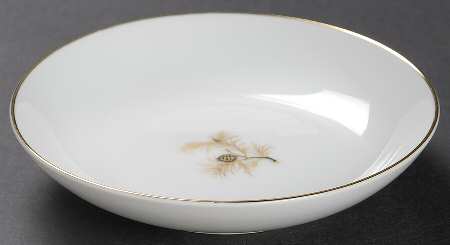 Golden Pine Fruit/Dessert (Sauce) Bowl